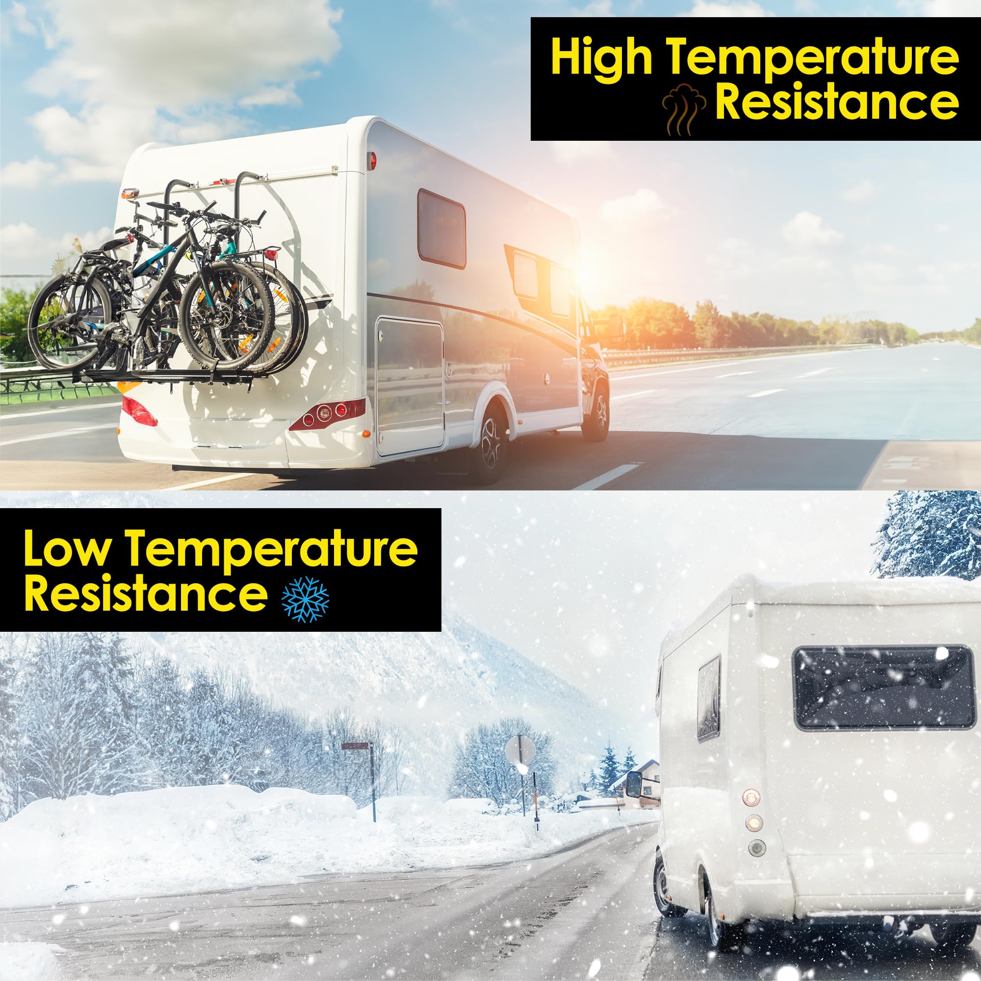 Cinta selladora para RV Weupe con rodillo, Blanco, 4 - Imagen 5