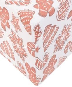 Sábana de cuna ajustada de punto premium Copper