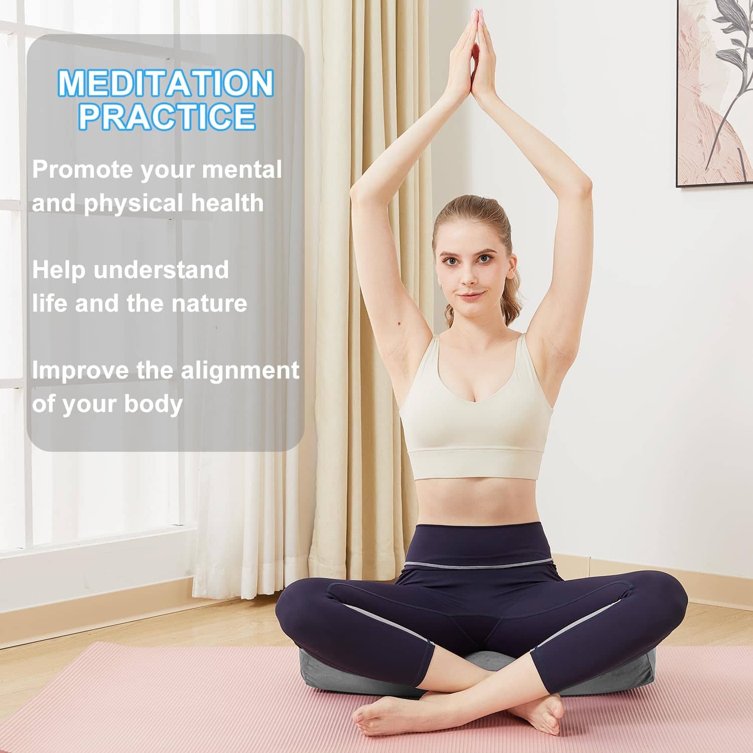 Almohada de Yoga Bolster para Yoga Restaurativo - Almohada - Imagen 6