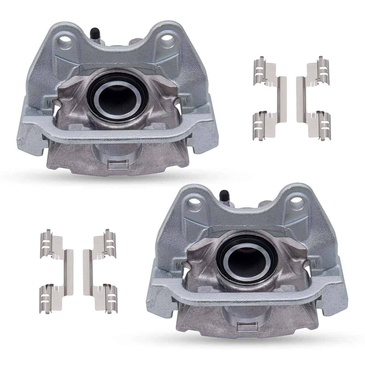 Conjunto de 2 Pinzas de Freno Traseras con Soporte