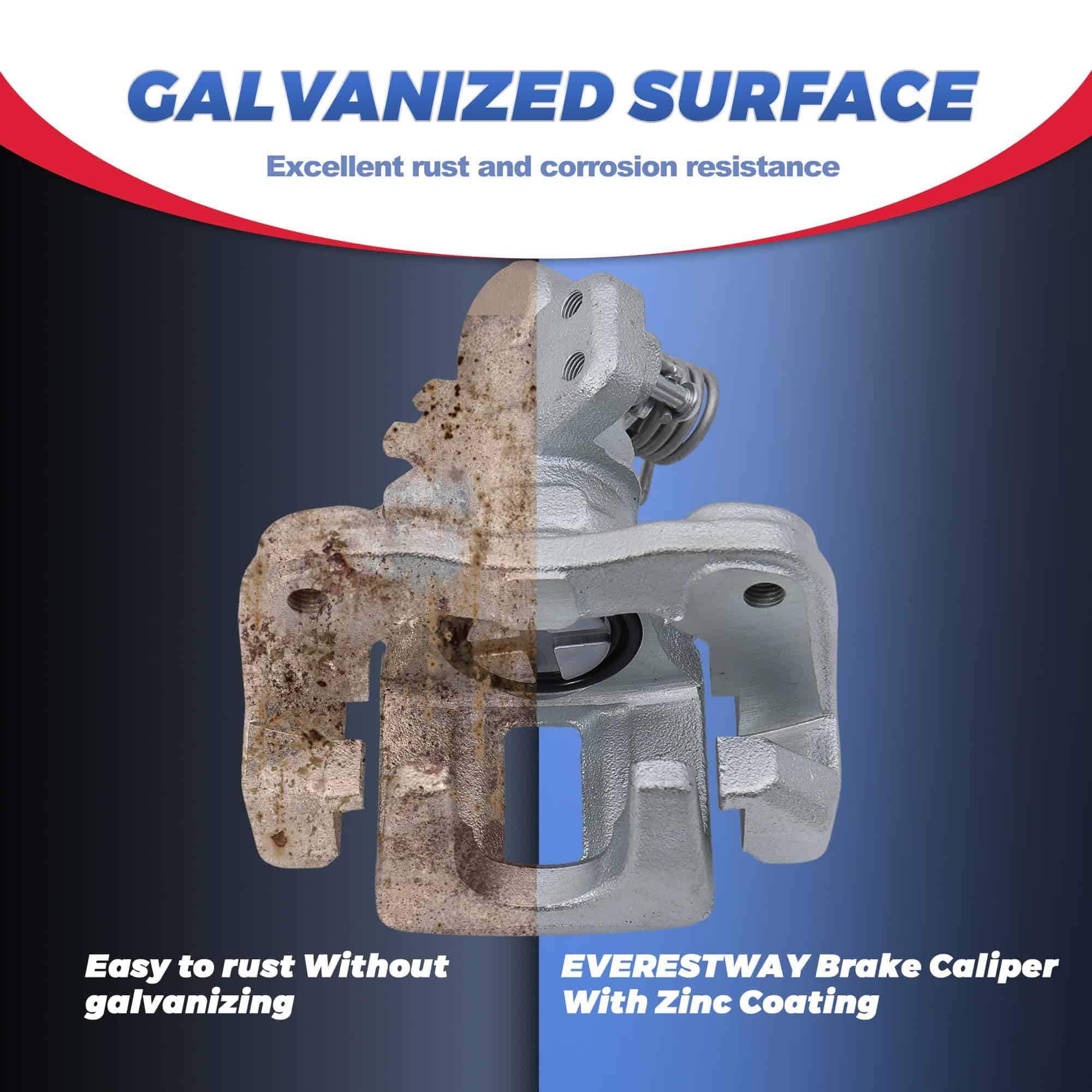 Par de Pinzas de Freno Trasero con Soporte Compatible con - Imagen 7