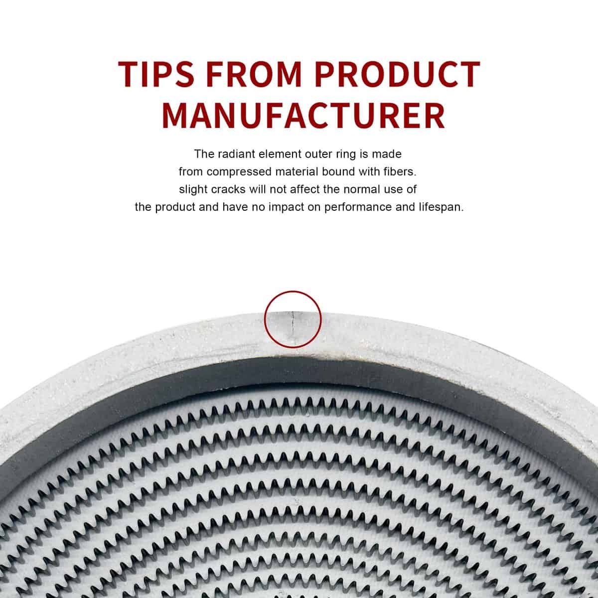 WB30T10130 Elemento de Superficie Radial Doble de 12 - Imagen 6