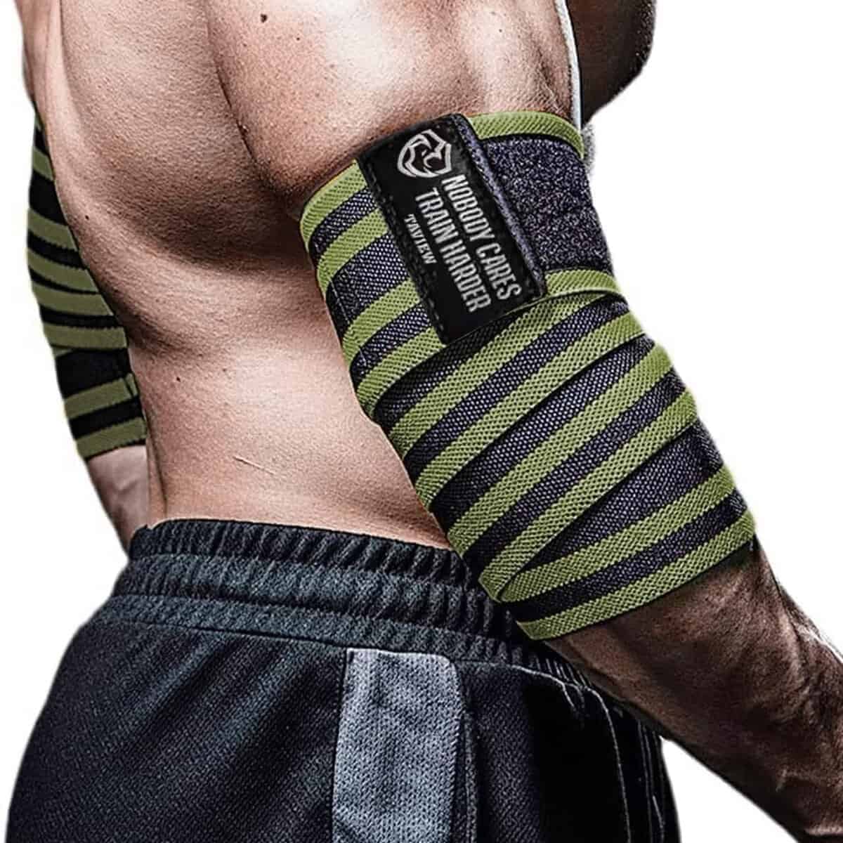 Vendas para Codos para Levantamiento de Pesas -Amy Green&Bla