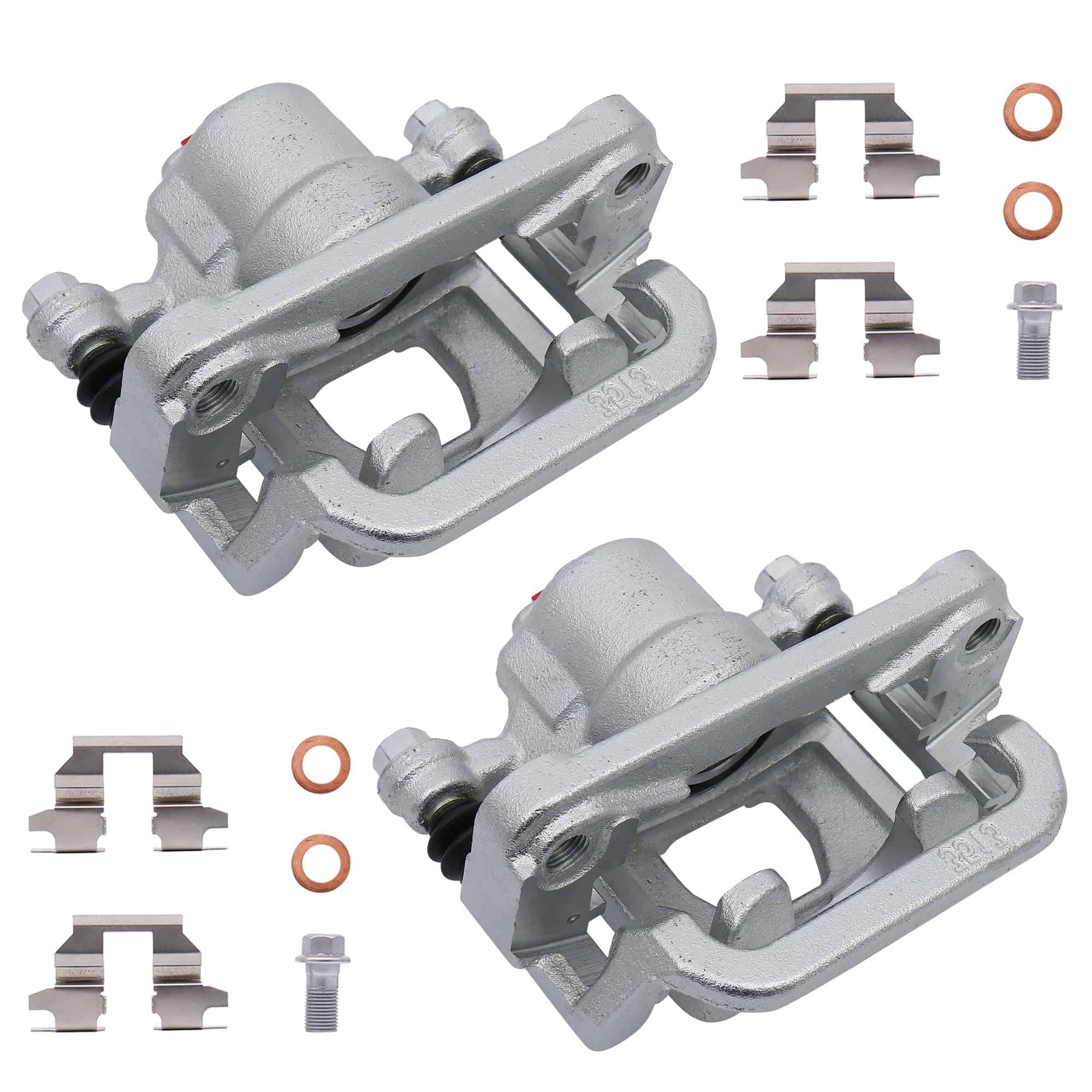 Conjunto de 2 Calipers de Freno de Disco Trasero con