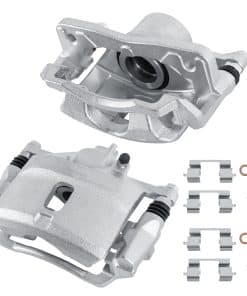 Conjunto de 2 frenos de disco delanteros con soporte