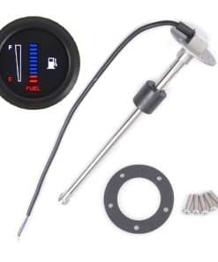 ZHSYMX Kit de Sensor y Medidor de Envío de Combustible para