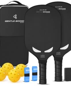 Paletas de Pickleball, Juego de 2 paletas de Titanio
