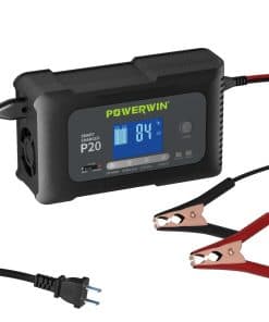 Cargador Inteligente POWERWIN P20 12V20A 24V10A Carga