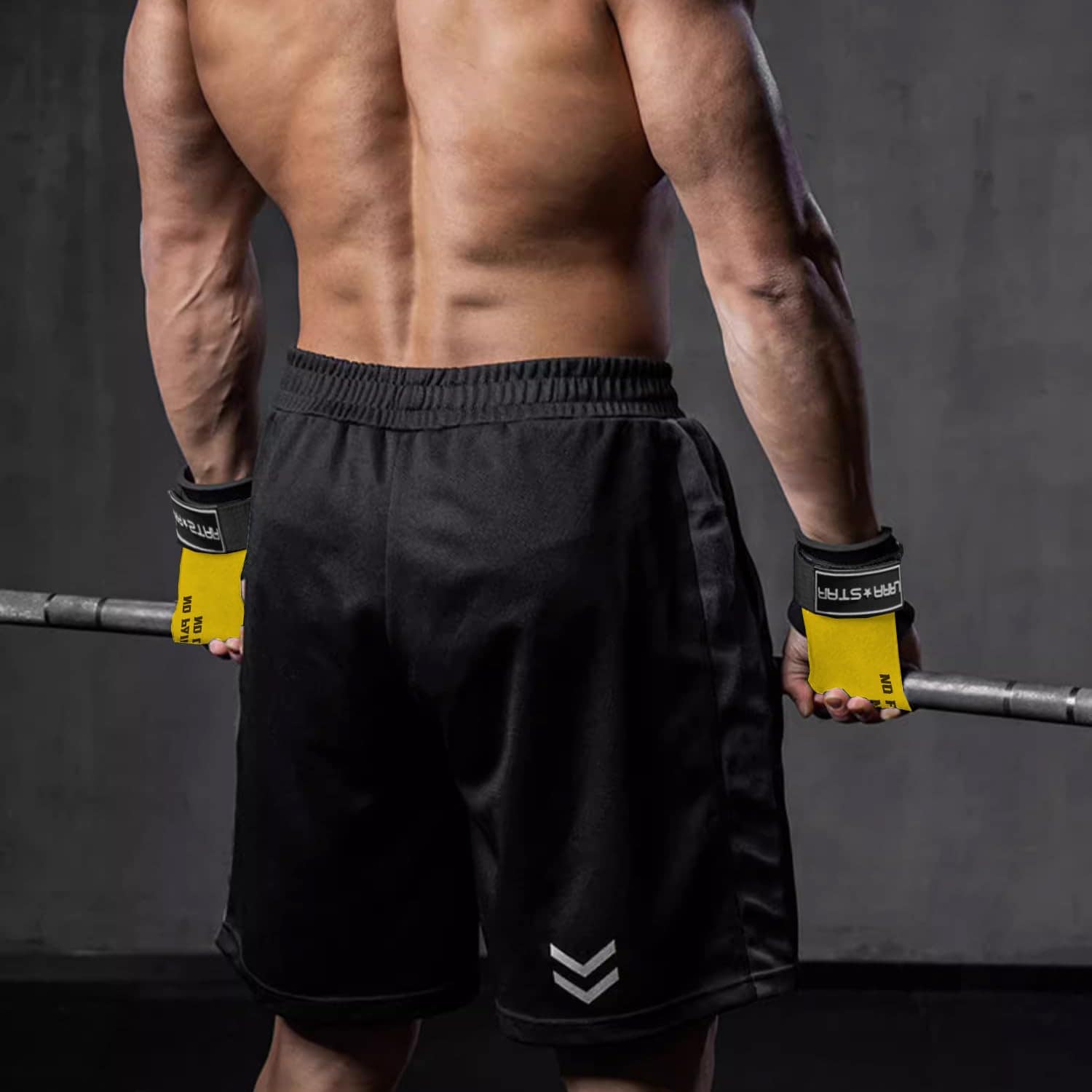 Ganchos de Muñeca para Levantamiento de Pesas LARA STAR - - Imagen 7