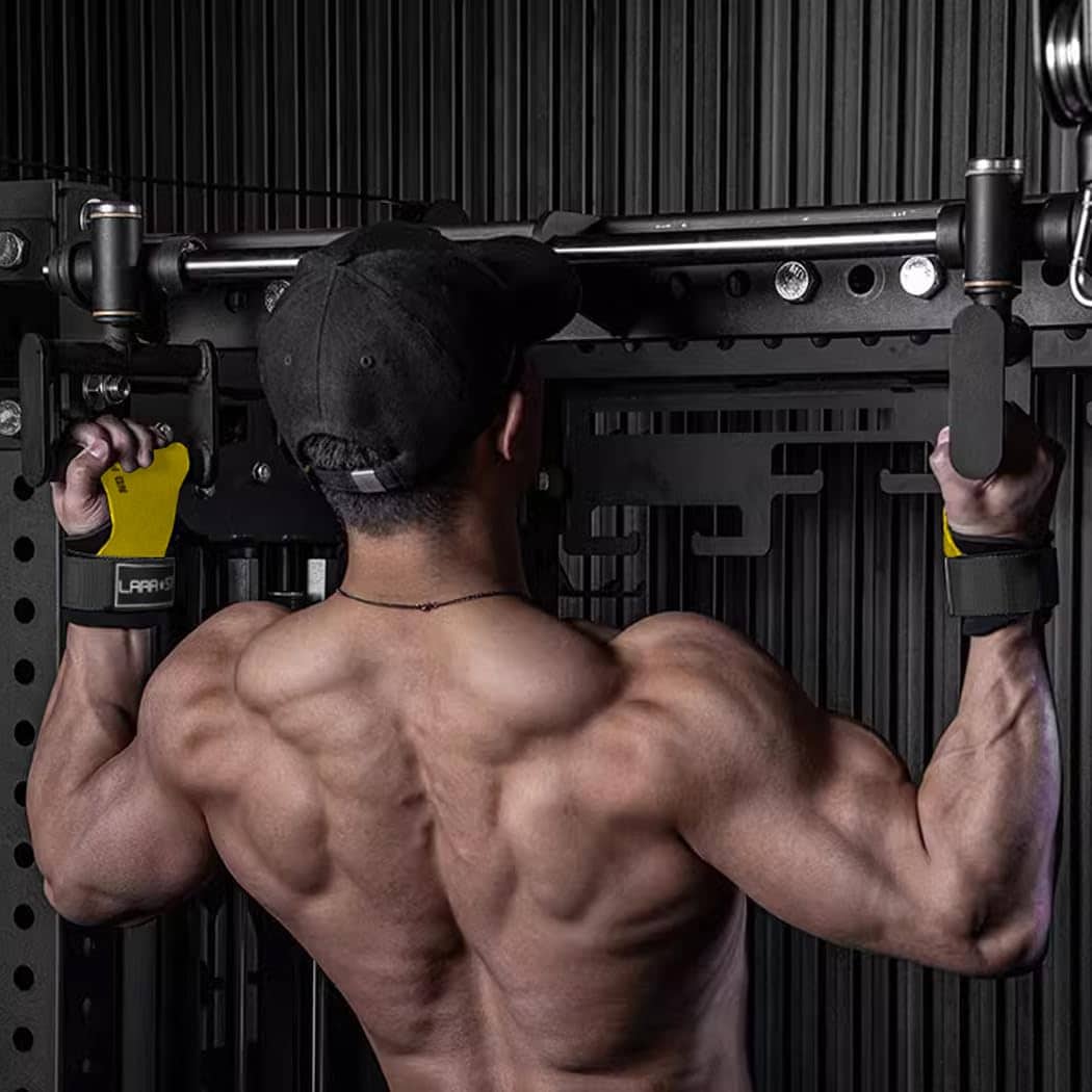 Ganchos de Muñeca para Levantamiento de Pesas LARA STAR - - Imagen 4