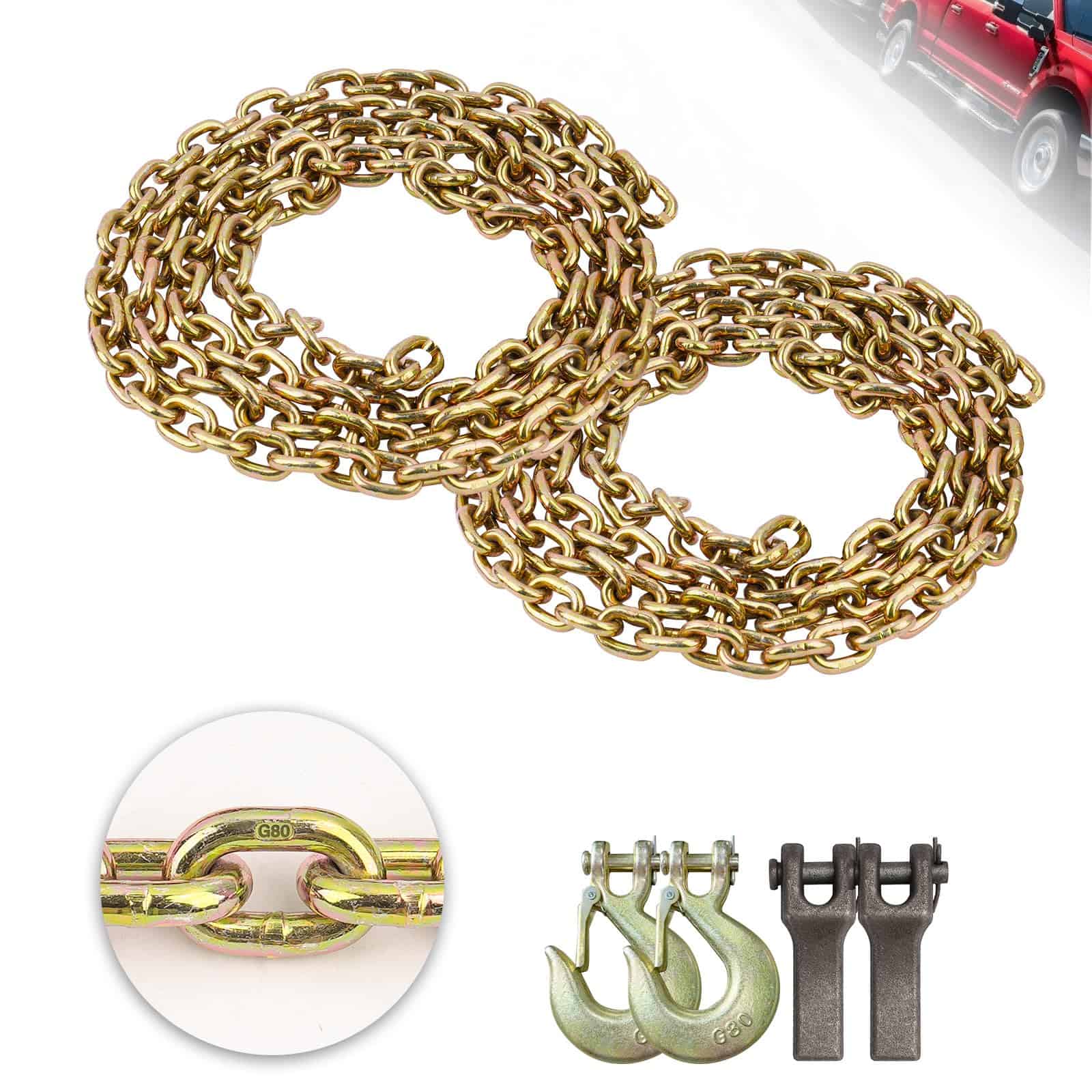 Cadena de Seguridad para Remolque Lechansen G80 de 3/8''