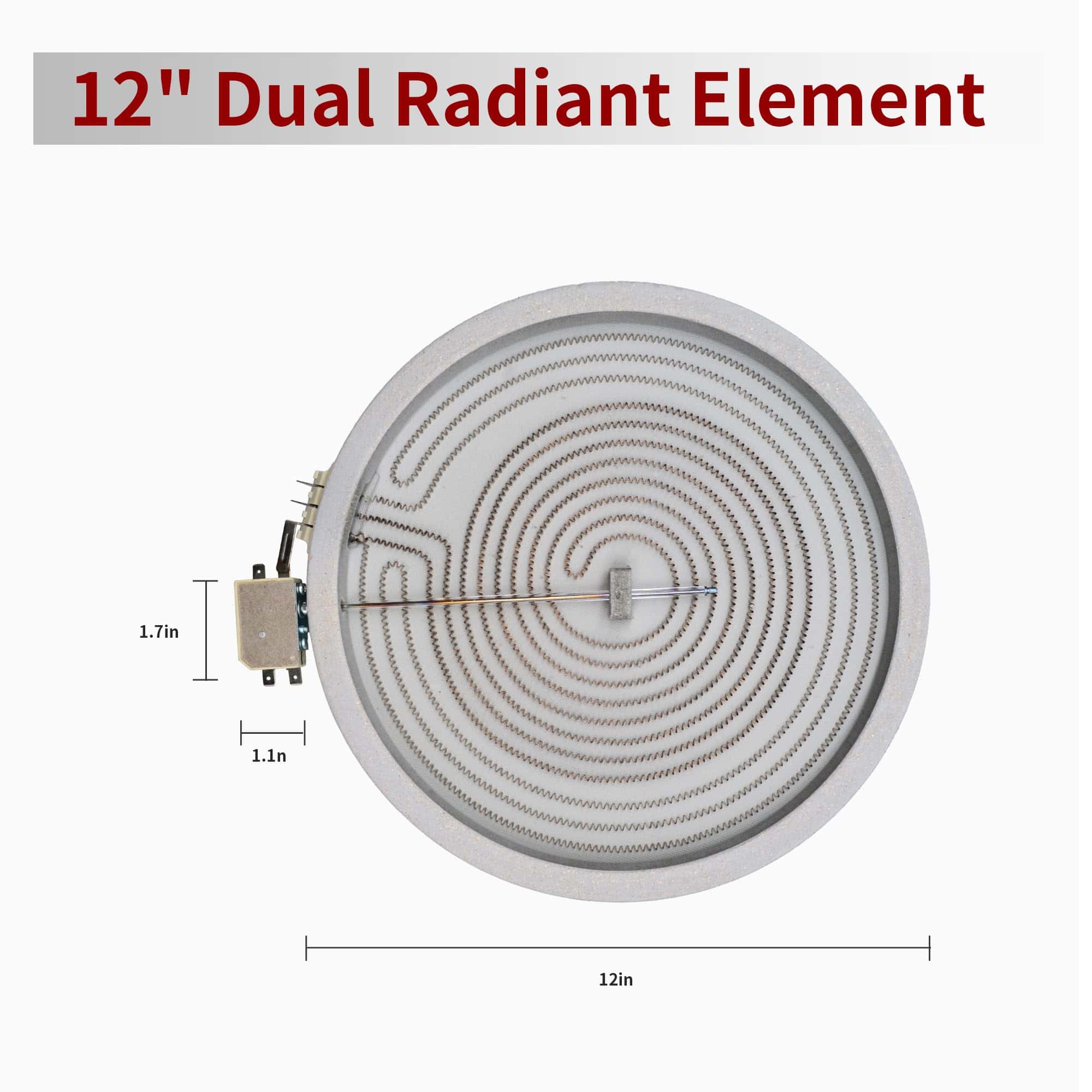 WB30T10130 Elemento de Superficie Radial Doble de 12 - Imagen 3