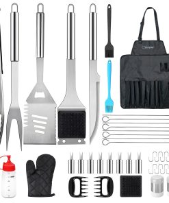 TYHYDMY Set de Herramientas para Parrilla con Bolsa de
