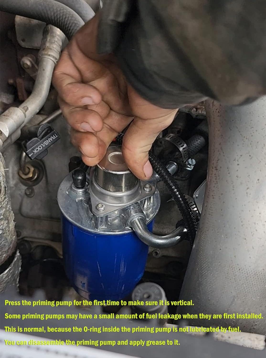 Ensamblaje de filtro de combustible 6.6L LB7 Duramax Aplica - Imagen 5