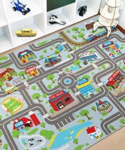 Tapete para niños Capslpad educativo 6.6' x 5' Alfombra de