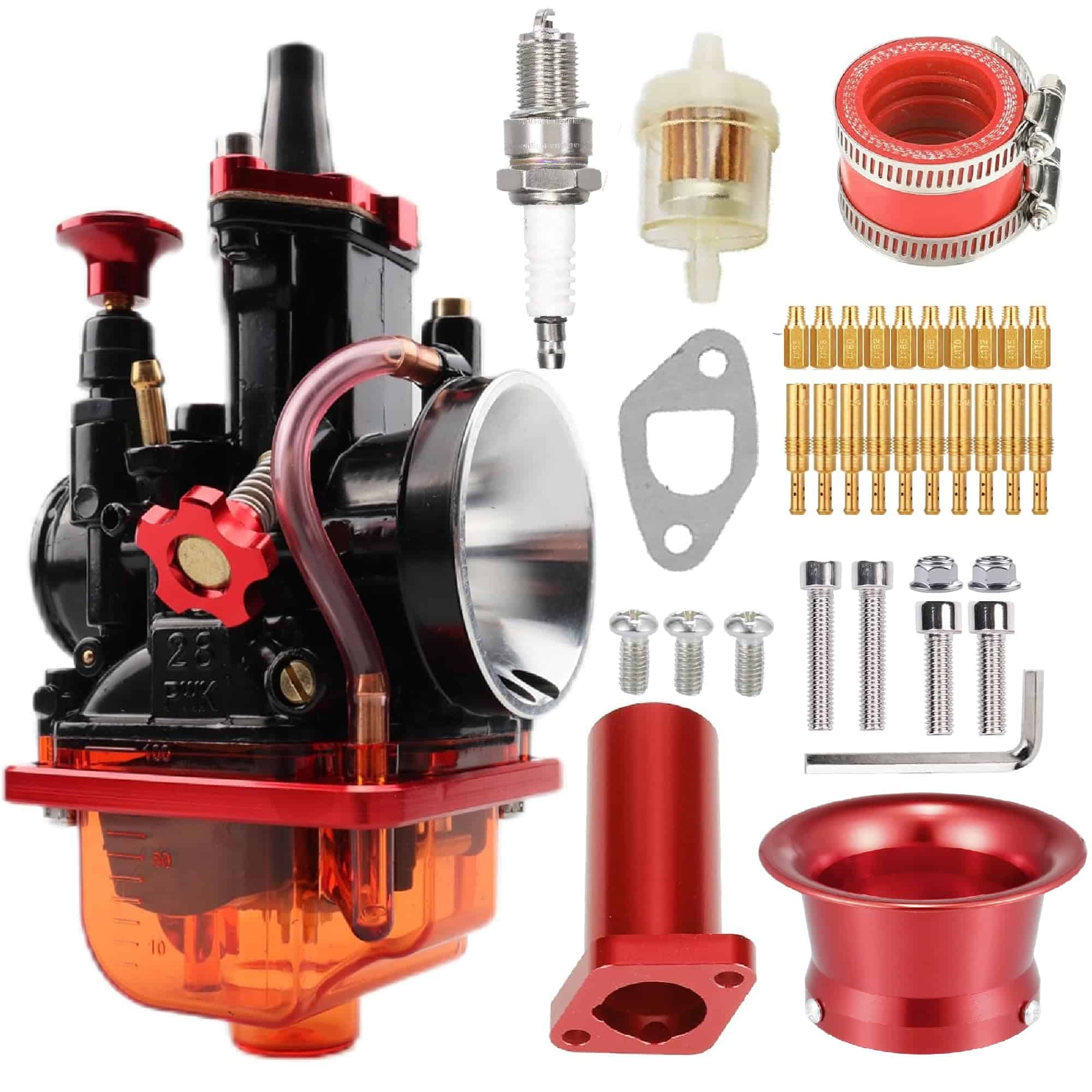 Carburador MTRPARTS Predator 212 - PWK 28mm Carburador para