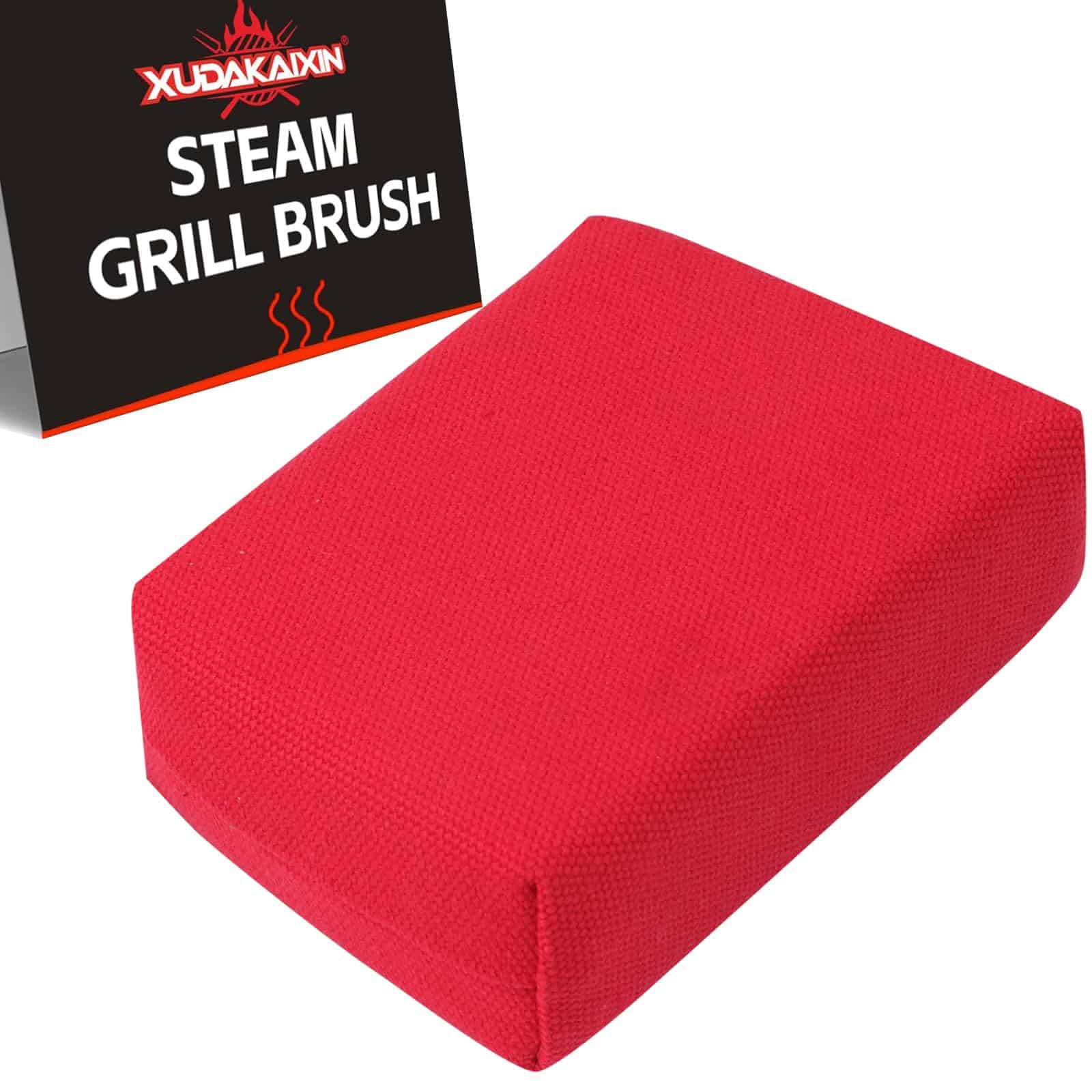 XUDAKAIXIN Cepillo para Parrilla sin Cerdas, (Solo Cabeza