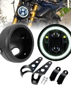 Faros LED blancos HENGTUAOTO 5 3/4 5.75 pulgadas para