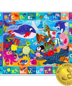 Tapete de Juego Grande QUOKKA para Bebés - Alfombra ABC