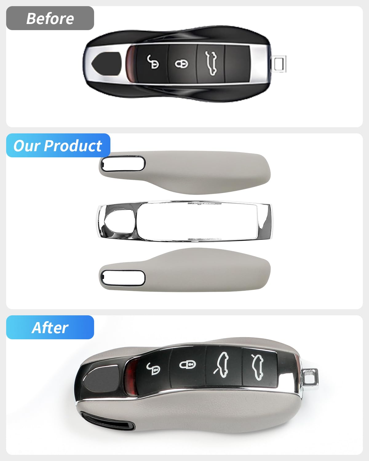 Estuche de Cuero para Llaves LIMBQS, Cubierta de Llave de - Imagen 4