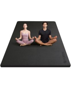 Tapete de Yoga Grande RYTMAT 78"x51" 1/2 -Negro