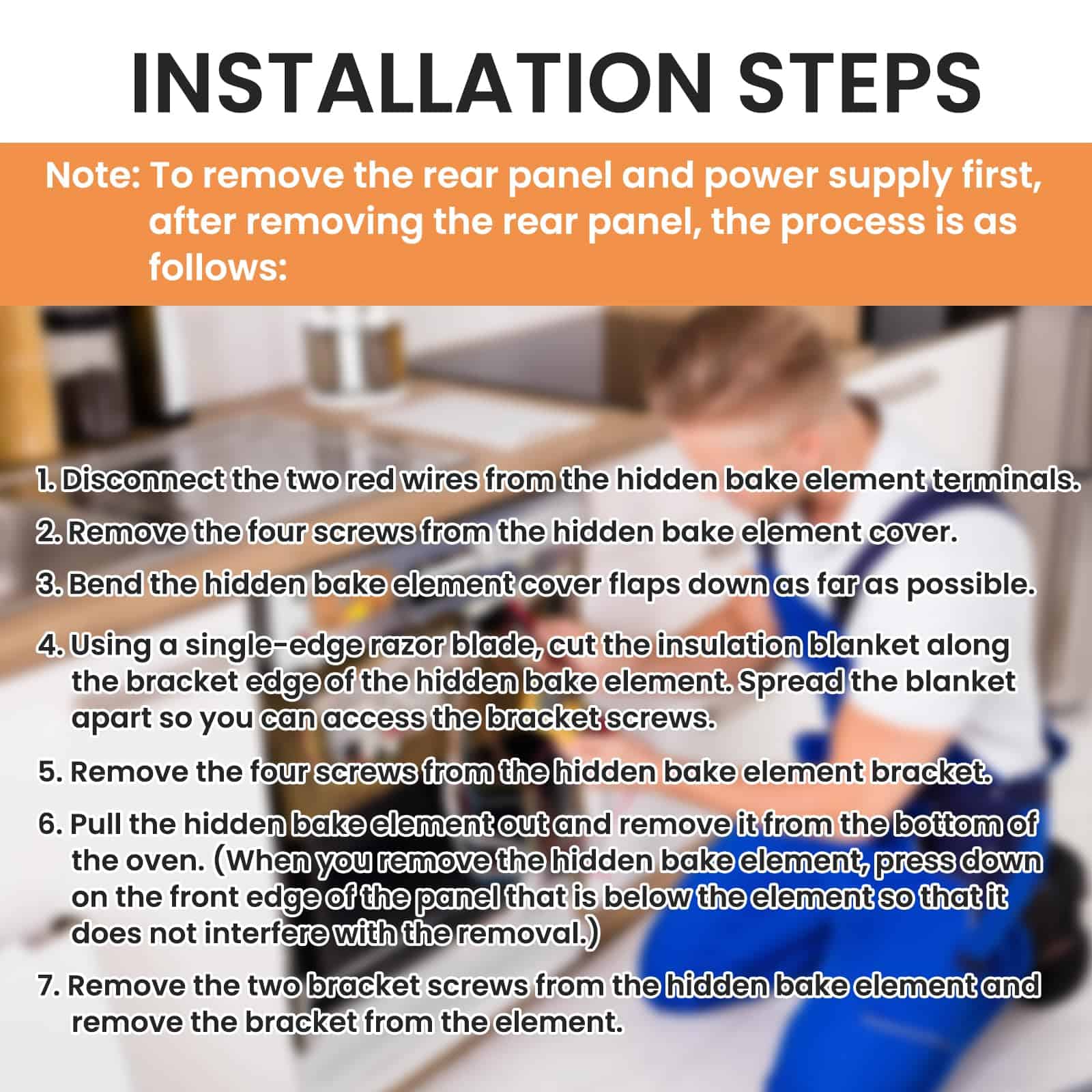 Elemento de Cocción W10207398 de 2000W Compatible con Horno - Imagen 8