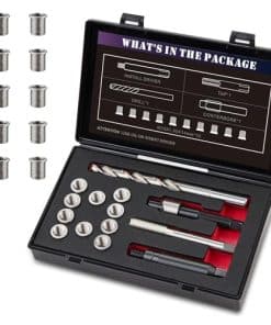 Kit de Reparación de Roscas SENNMONN M10X1.25 con Broca de