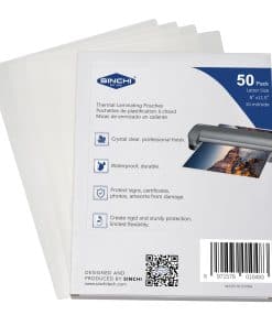 Papel para Laminación Térmica SINCHI, 10 mil por Lado,