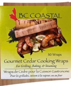 Envolturas de Cedro Premium BC Coastal para Asar a la