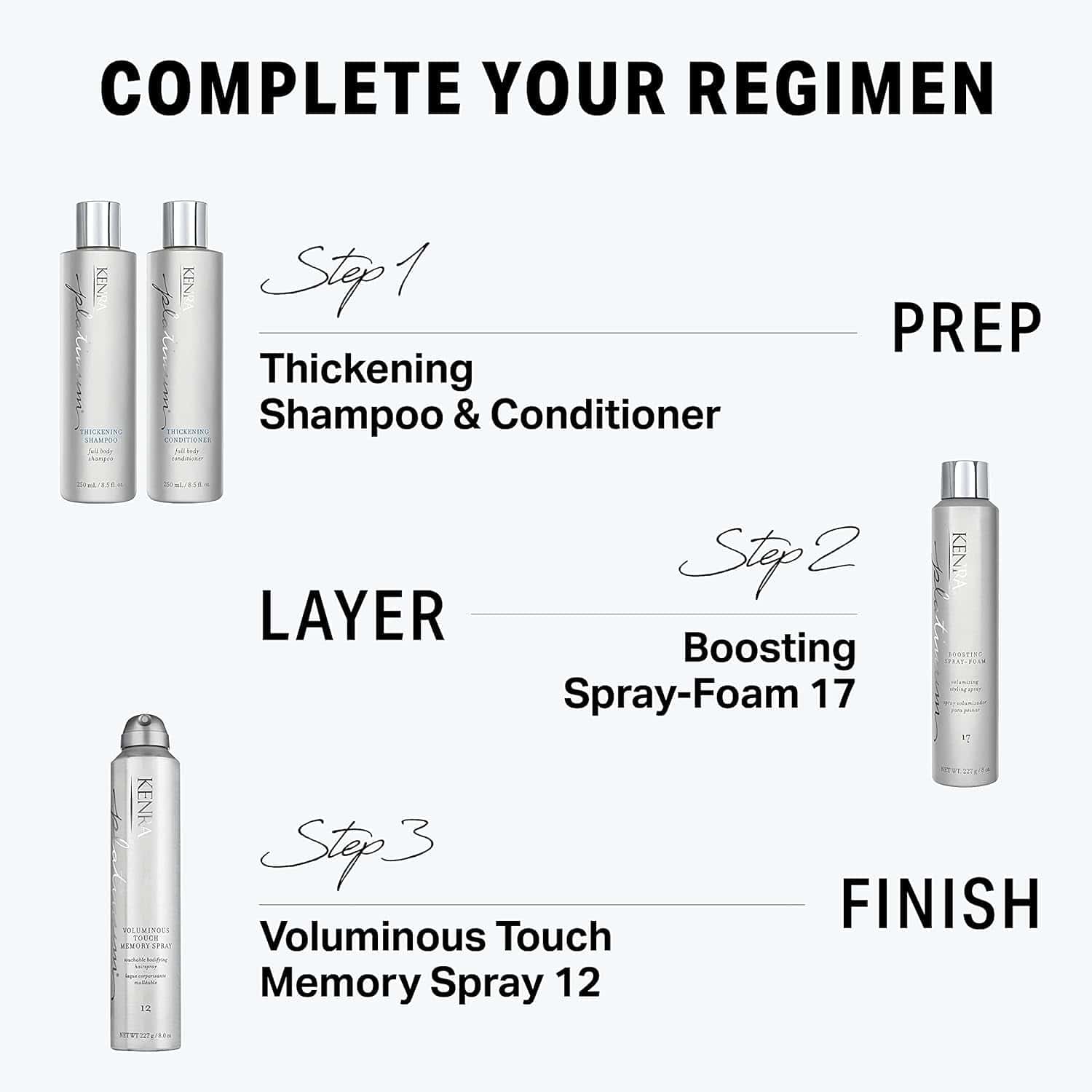 Kenra Professional Platinum Boosting Spray-Foam 17 | Spray - Imagen 5