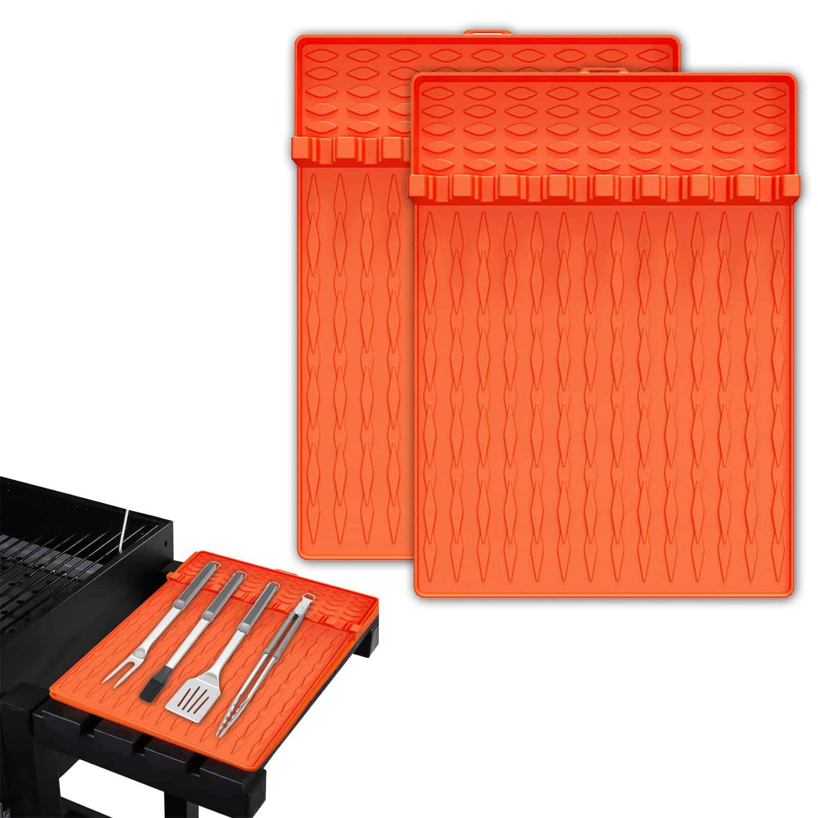 Tapete de Silicona para Utensilios de Parrilla -lackstone