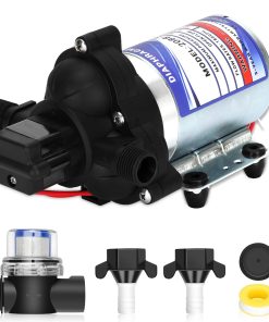 Bomba de agua para RV, bomba de diafragma de 12v,