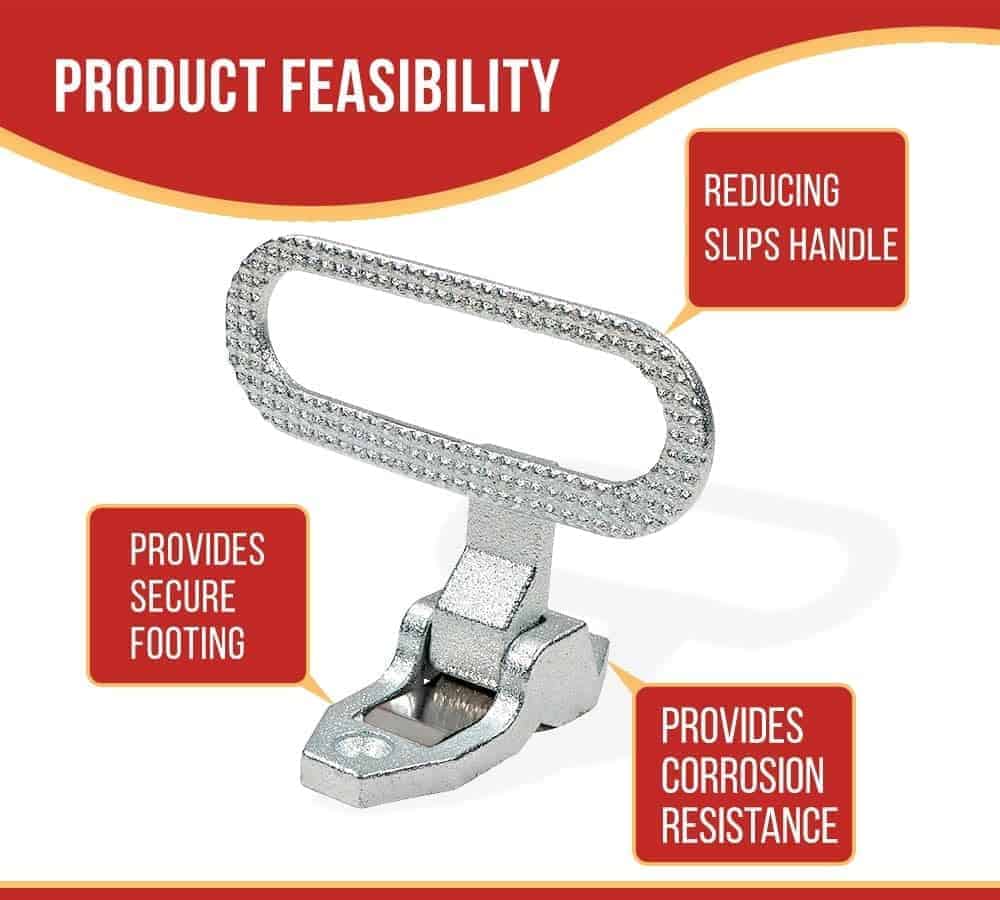 Paquete de 4 Peldaños Plegables para Remolque de Acero - Imagen 5