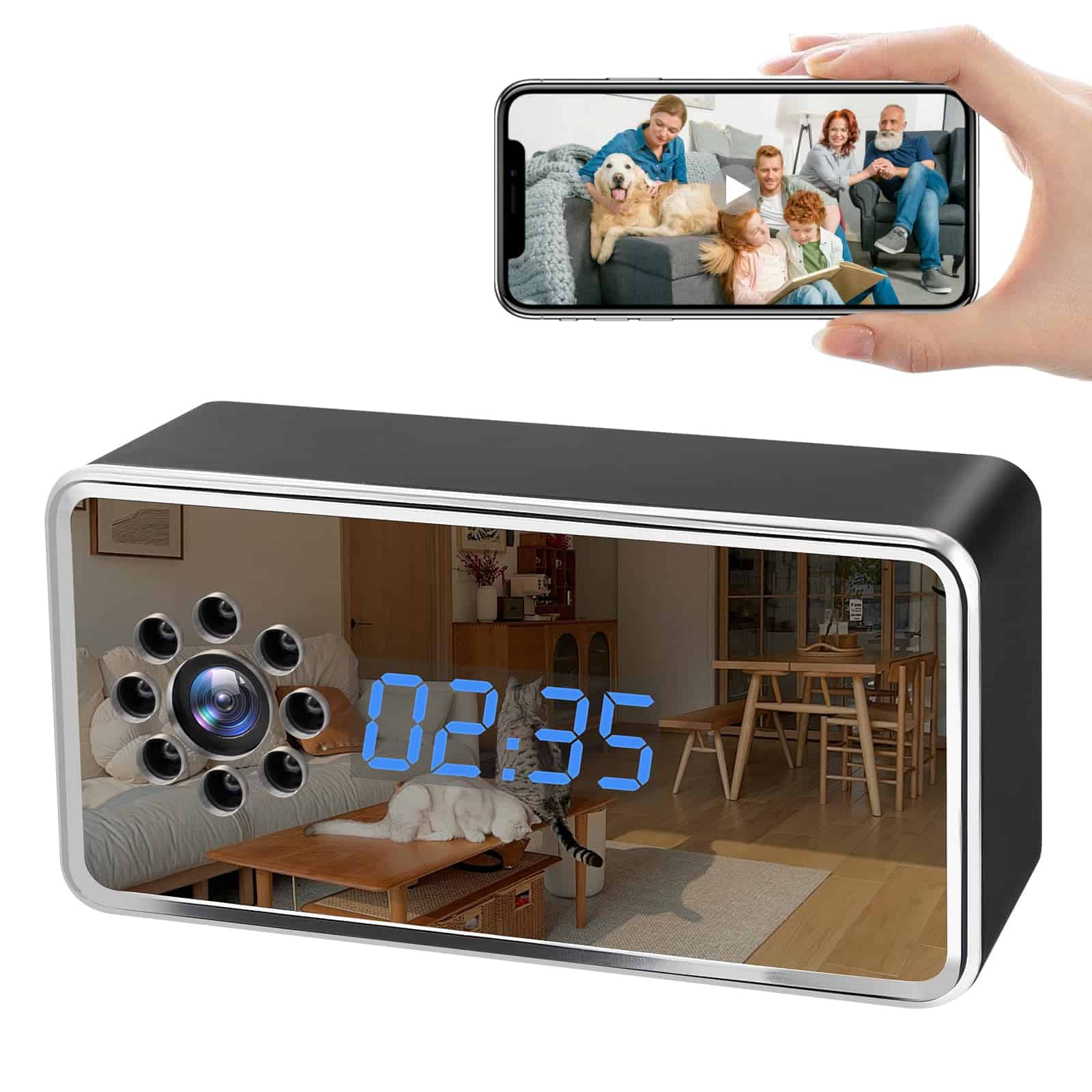 Cámara de Seguridad para el Hogar TnoxHD 4K HD Inalámbrica