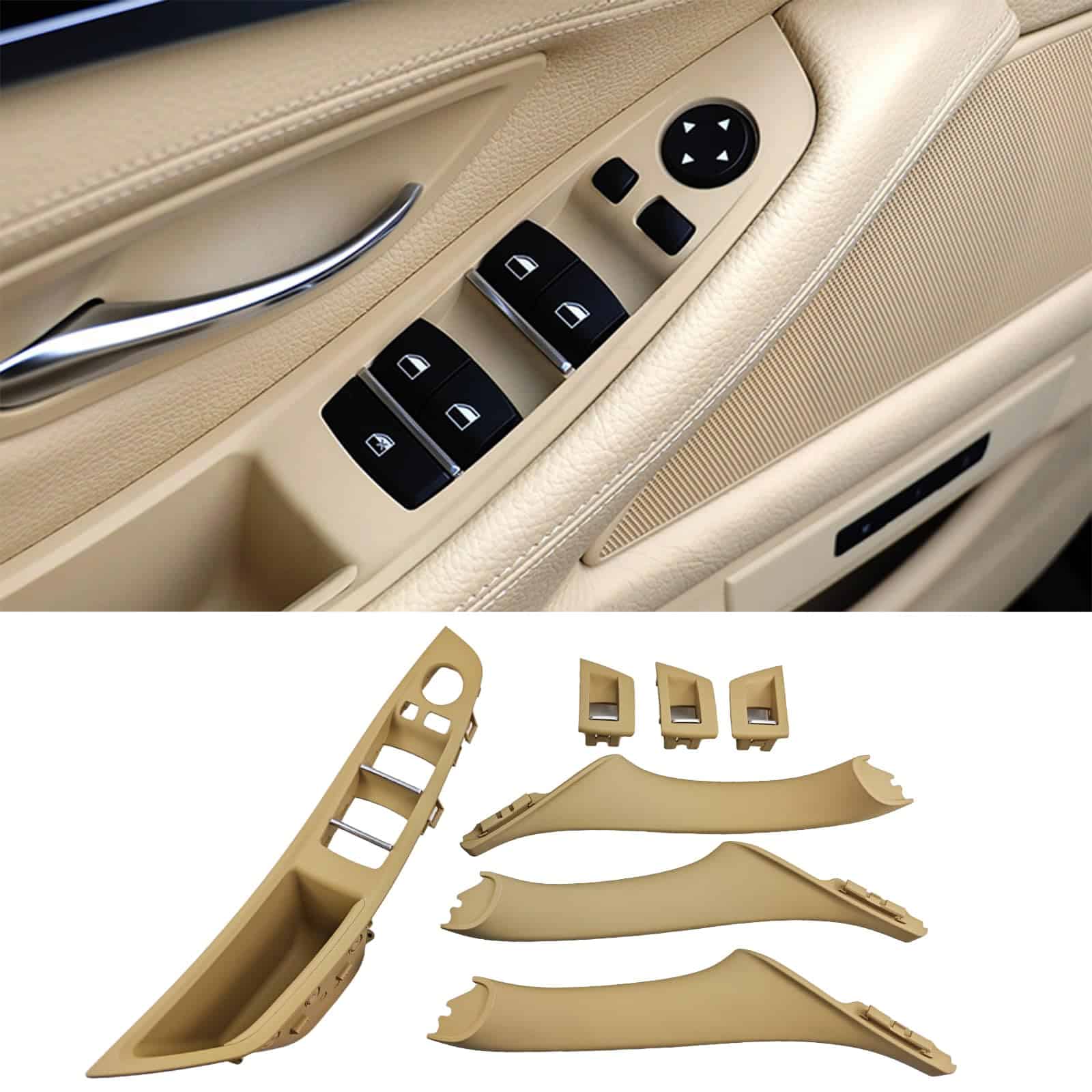 NEWNTSAME Manija de Puerta del Coche -Beige