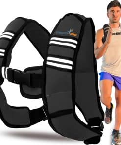 Chaleco con Peso de 15 lb, Pesas Desmontables para Hombres