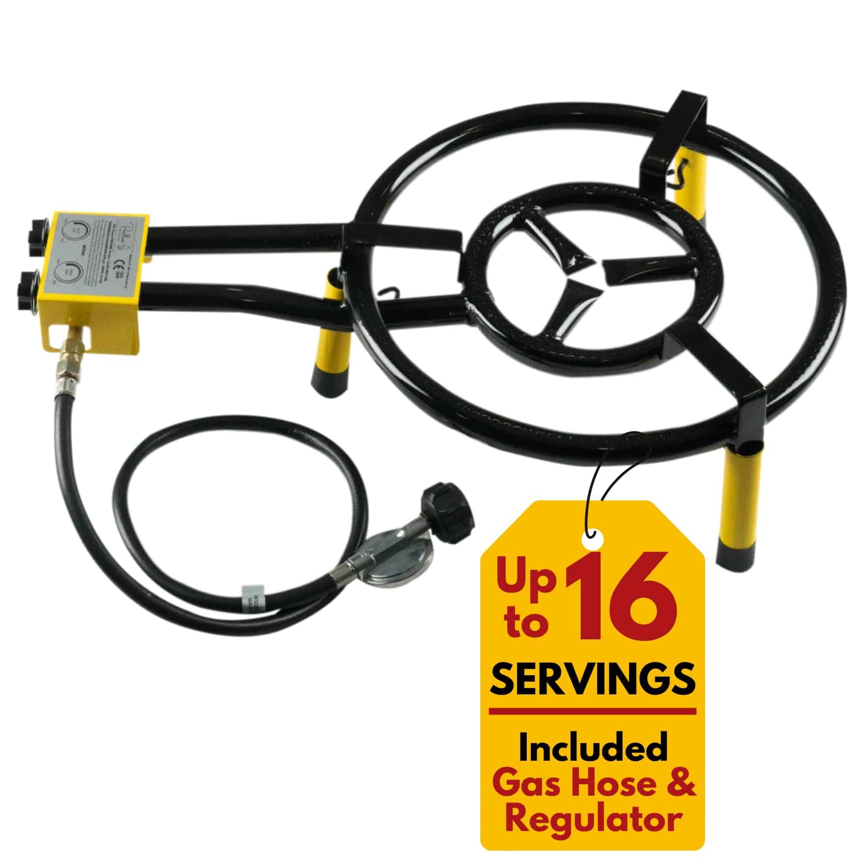 Quemador y Soporte para Paella Paelluxe de 16 Pulgadas con