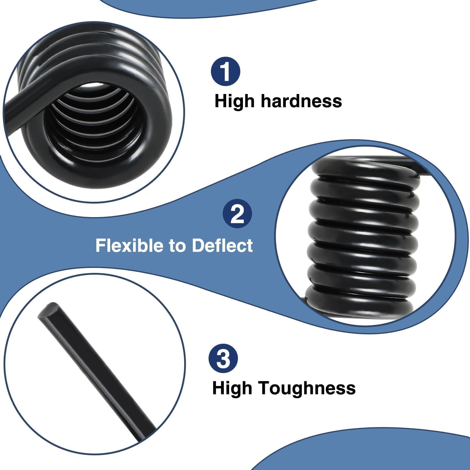 2 Pares de Resortes de Rampa para Remolque de Alta - Imagen 7