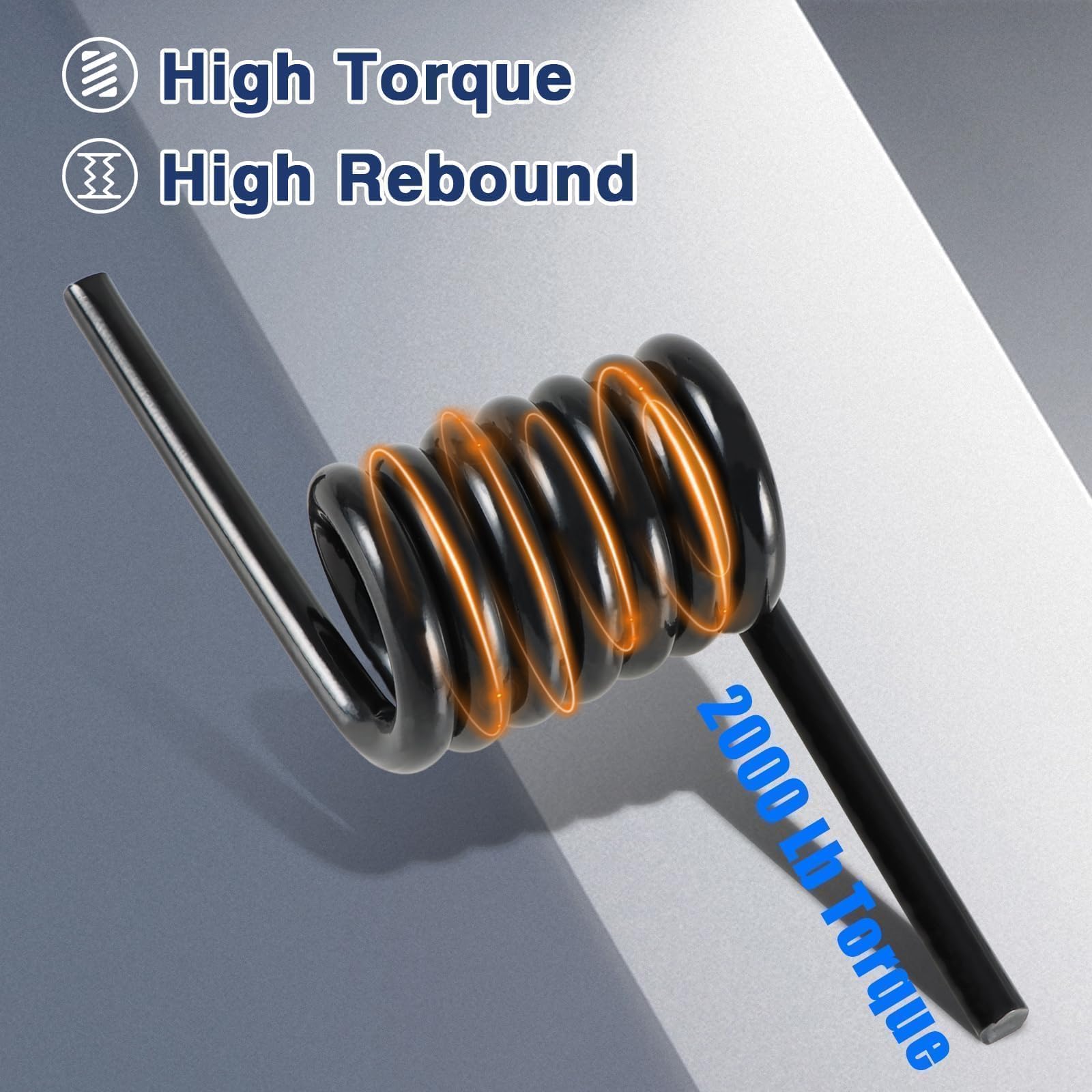 2 Pares de Resortes de Rampa para Remolque de Alta - Imagen 5