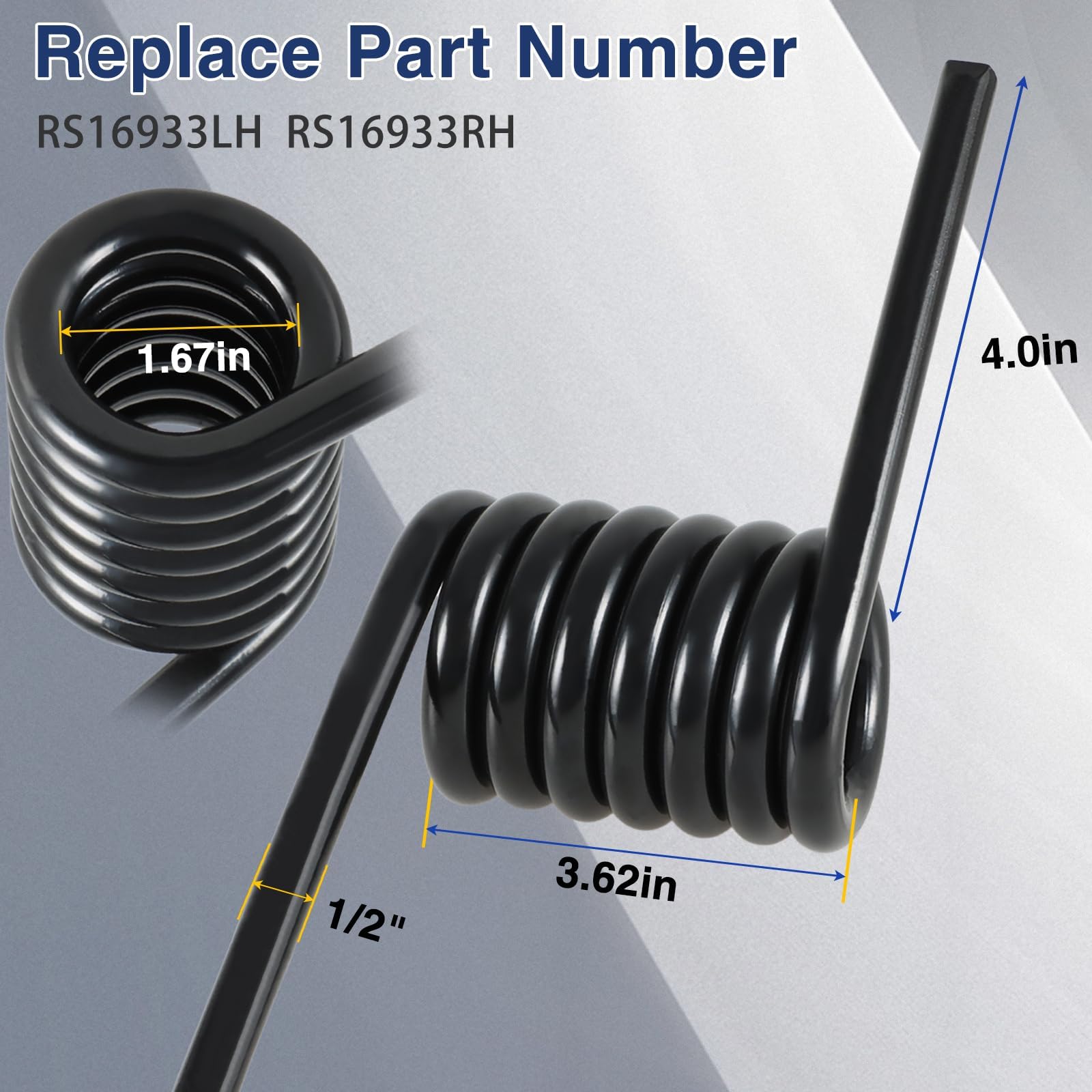2 Pares de Resortes de Rampa para Remolque de Alta - Imagen 3