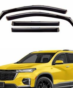 Deflectores de Ventana Extra Duraderos -Negro