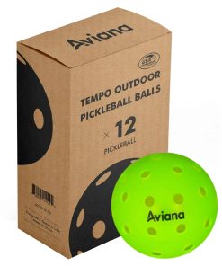 Bolas de Pickleball Premium de 40 Agujeros Pro Aviana para