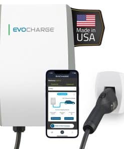 Cargador EV EvoCharge Home 50 Nivel 2 J1772, 240V Conexión