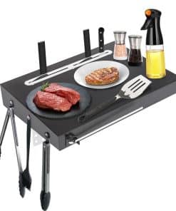 Repisa lateral para Pit Boss 71505 PB500LX1 para accesorios