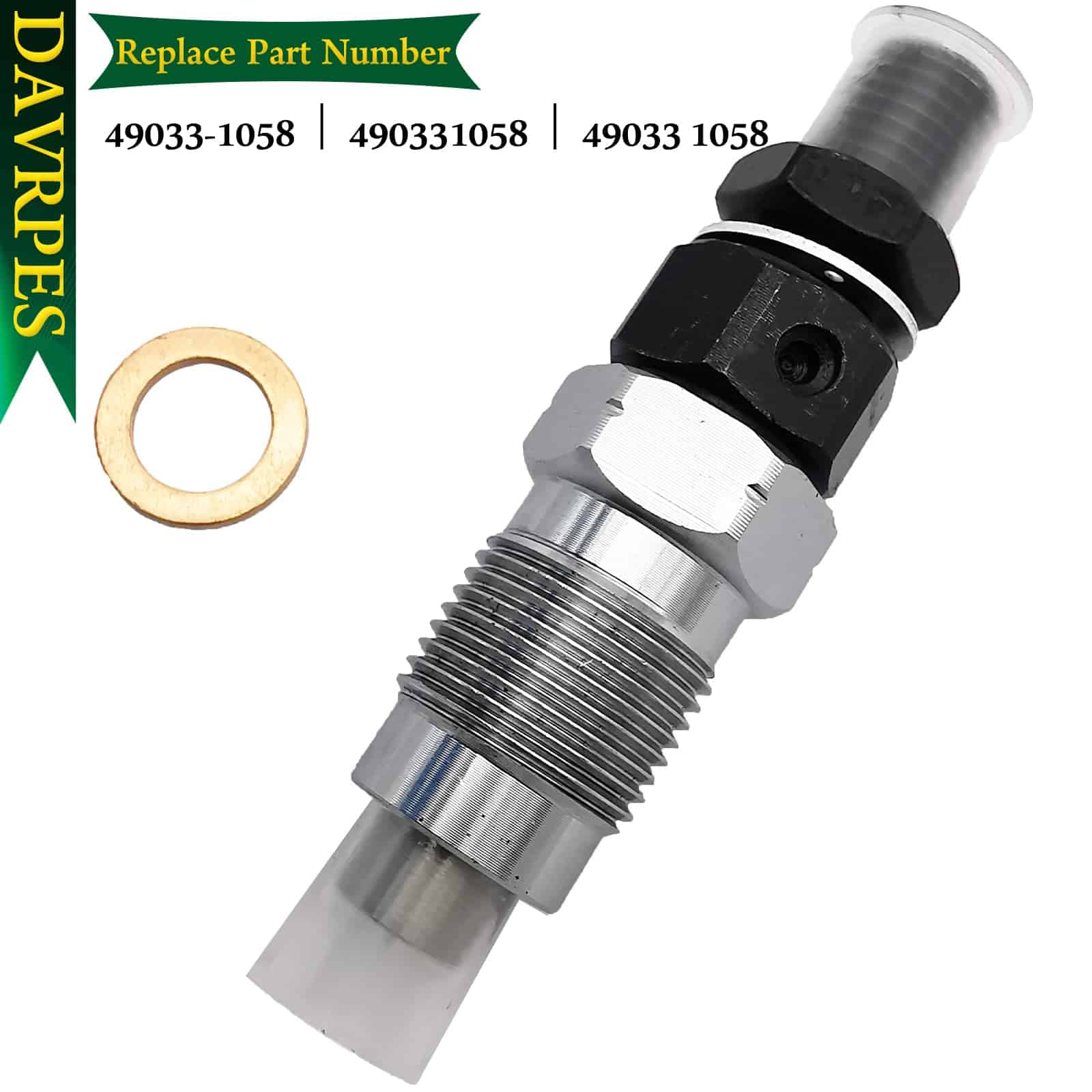 DAVRPES 49033-1058 Inyector de Combustible para Kawasaki - Imagen 4