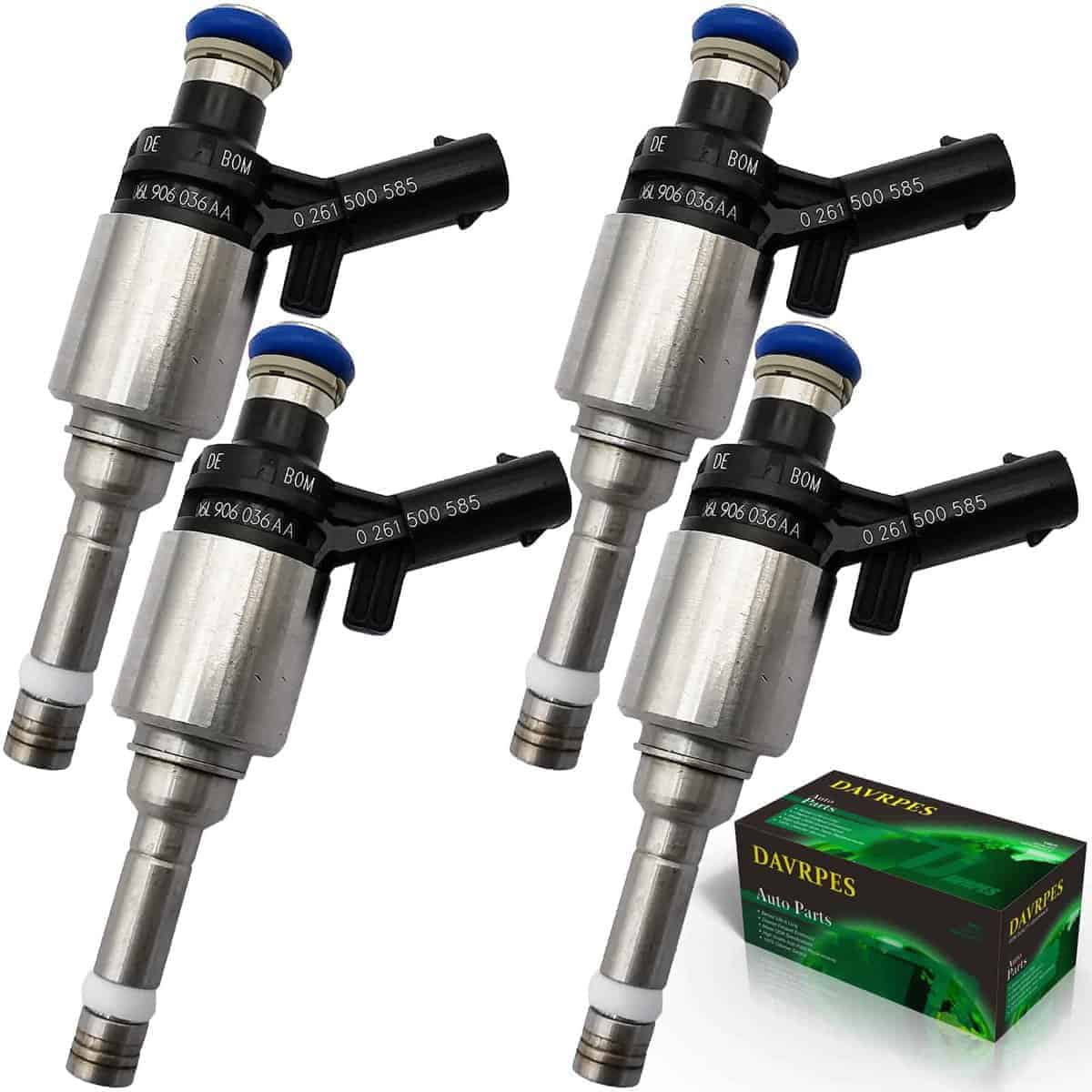 DAVRPES 4PCS 06L906036AA FJ1373 Inyectores de Combustible
