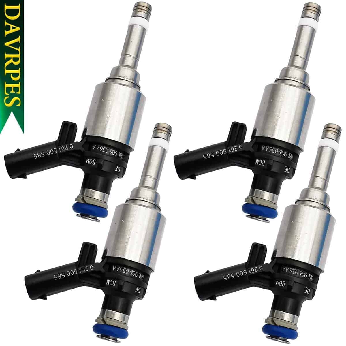 DAVRPES 4PCS 06L906036AA FJ1373 Inyectores de Combustible - Imagen 3