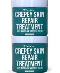 Tratamiento reparador para la piel con aspecto de crepé de