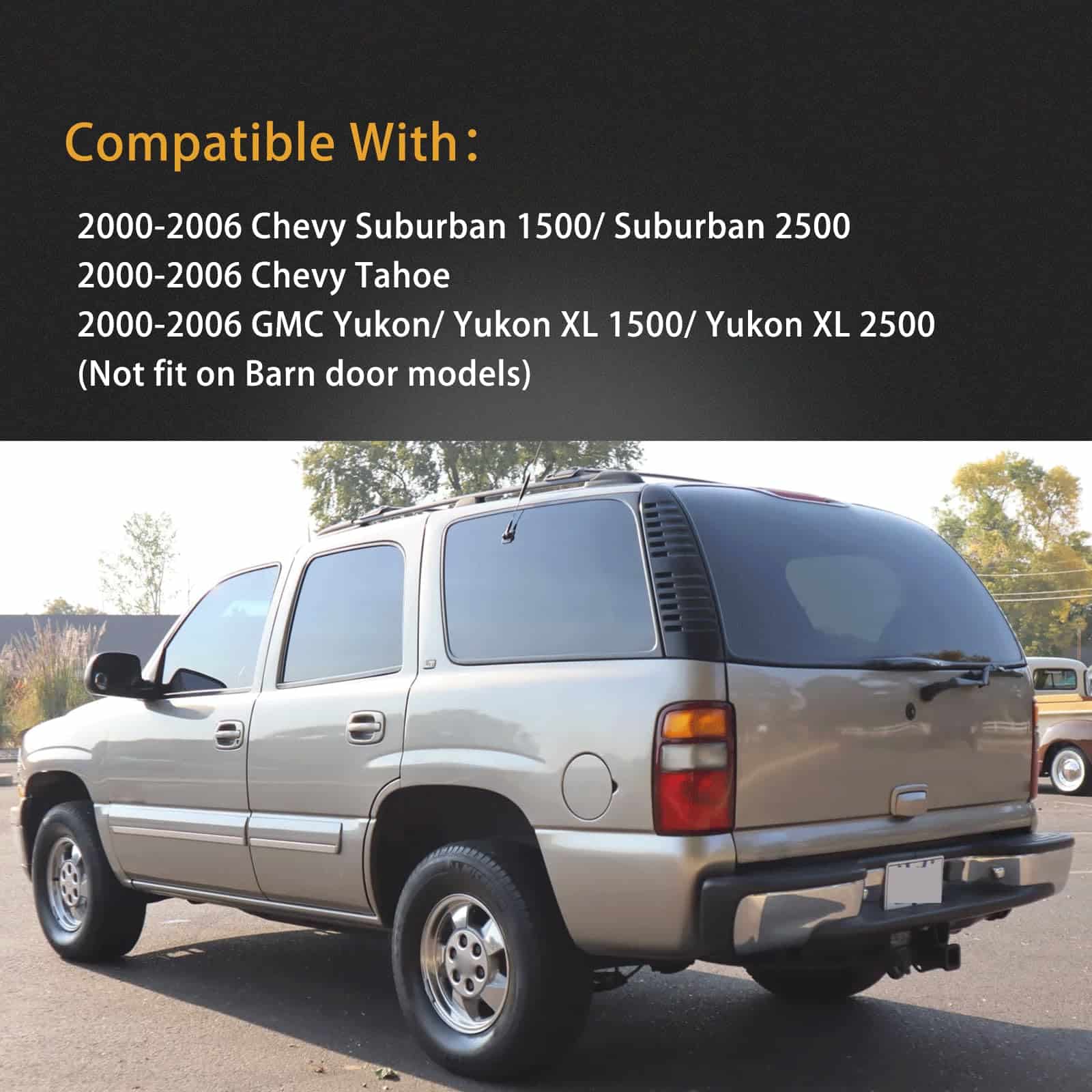 Carcasa de luz trasera MiKaFex Compatible con Chevy Tahoe - Imagen 7