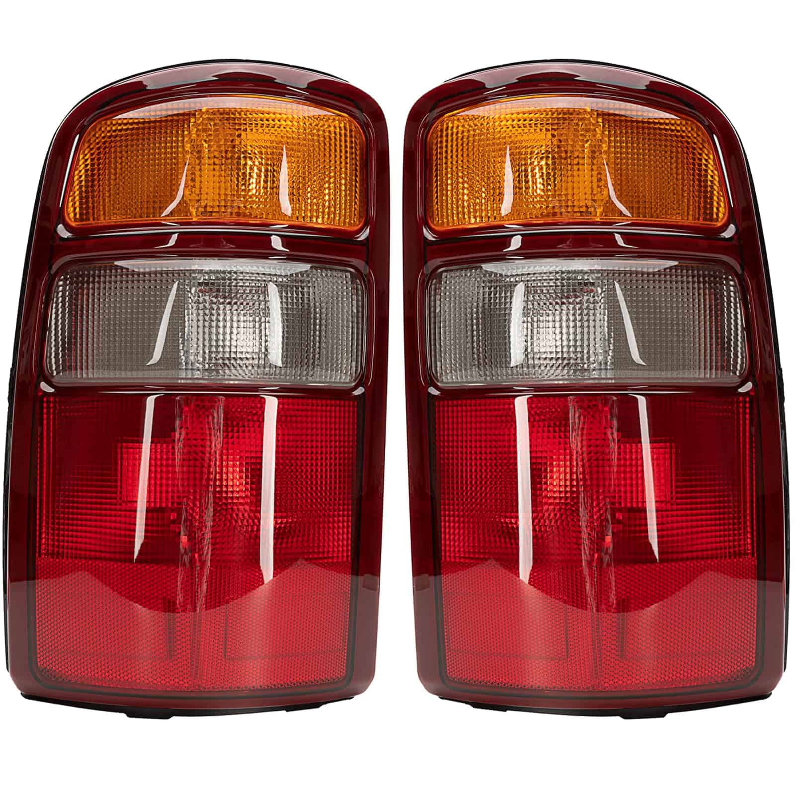 Carcasa de luz trasera MiKaFex Compatible con Chevy Tahoe